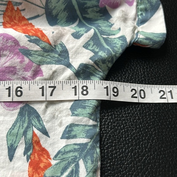 Marine Layer Venice Button Down Multi Floral Shirt Tropical Top XS - Picture 9 of 12